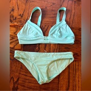Vitamin A Neutra Bralette and bathing suit bottom